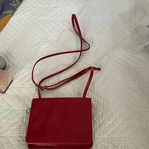 HOBO Vibrant Red Crossbody Bag